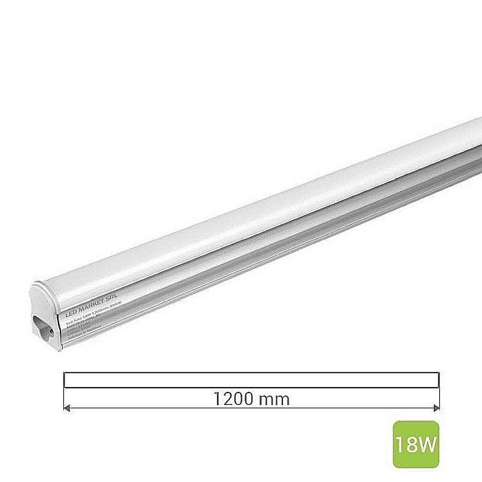 Tub LED 18W, 1890lm - 50 000 ore, T5 OPAL 120cm, LED Market [1]