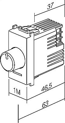 Variator cap scara TEM 40-300W negru [3]