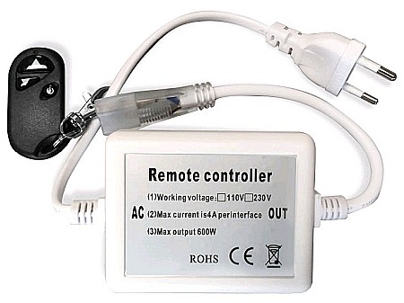 Iluminat banda LED - 220V 600W - Dimmer SMD RF Remote and Controller