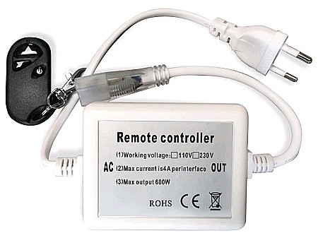 Iluminat banda LED - 220V 600W - Dimmer SMD RF telecomanda si Controller