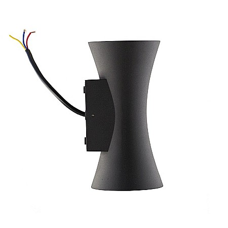 Aplica cu LED de perete exterior LED market COB w2003/1 12W*2 Neagra [1]
