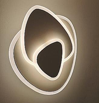 Aplice interioare - Aplica LED 3 functii alba 35W