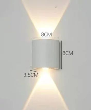 Aplice interioare - Aplica LED de fatada alb 2W