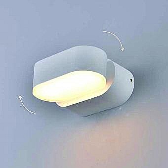 Aplice interioare - Aplica LED de fatada orientabila EPISTAR - alb