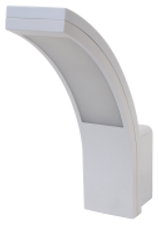 Iluminat exterior - Aplica LED perete alba 15W 4500K 1100lm