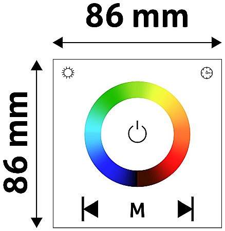 Iluminat banda LED - Banda LED 12V 144W RGB Remote and Controller