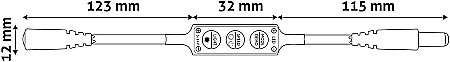 Iluminat banda LED - Banda LED 12V 48W - Dimmer Mini Keys Controller