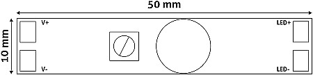 Iluminat banda LED - Banda LED 12V 96W Profil Aluminiu Mini Controller