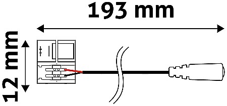 Iluminat banda LED - Banda LED 12V - DC - Conector