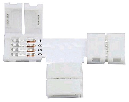 Iluminat banda LED - Banda LED 12V RGB T - Conector