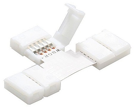 Iluminat banda LED - Banda LED 12V RGB+W  T - Conector cu Clema