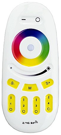 Iluminat banda LED - Banda LED 12V RGB+W Zone Remote Controller pentru 120W Controller