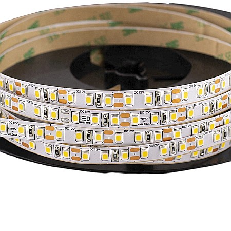 Banda LED 12VDC 9.6W/ML - 50 000 ore, Rola 5m, 120xSMD2835/ML, IP20, LED Market, 6000K lumina rece [1]