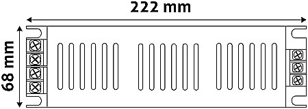 Iluminat banda LED - Banda LED 200W - Sursa de alimentare Slim