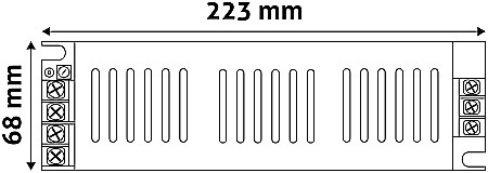 Iluminat banda LED - Banda LED 250W - Sursa de alimentare Slim