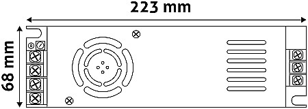Iluminat banda LED - Banda LED 360W - Sursa de alimentare Slim