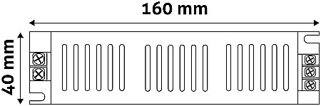 Iluminat banda LED - Banda LED 60W - Sursa de alimentare Slim