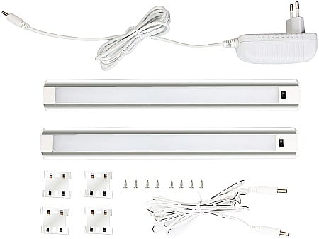 Banda LED Cabinet Light 9W 66LED  + Sensor 2x60cm