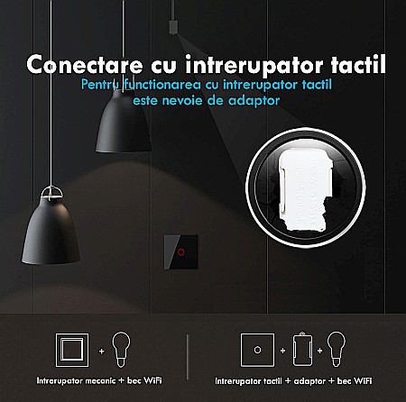 Bec inteligent WiFi, RGB, soclu E27 [8]