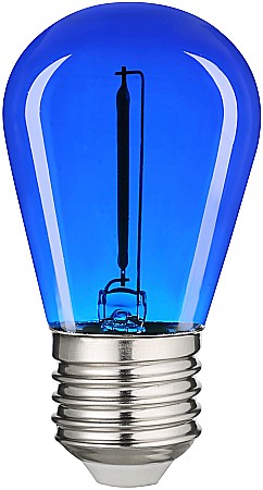 Becuri LED Decor - Bec LED decor cu filemant  Albastru