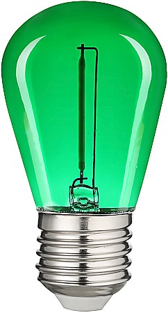 Becuri LED Decor - Bec LED decor cu filemant  Verde