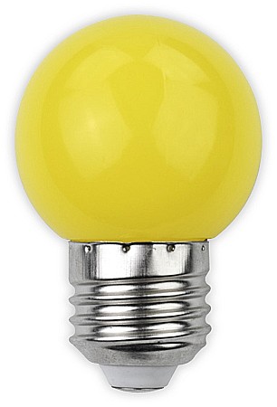 Becuri LED Decor - Bec LED decor G45 Galben