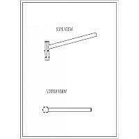 Stalpi stradali - Brat Simplu Drept 0.5m