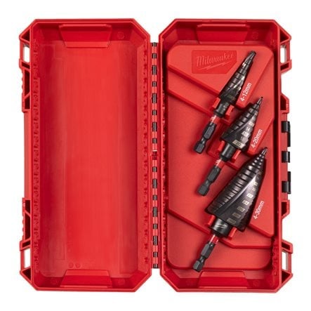 Acesorii Milwaukee - Burghiu în trepte Shockwave Set 3 bucati