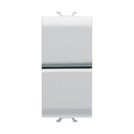 Gewiss Chorus - Buton 16A 1P NO+NO 1 modul CH/Alb