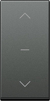 TEM - GAMA MODUL - BUTTON 1M TEM antracit NT 10