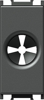 TEM - GAMA MODUL - Canal de alimentare 1M TEM antracit