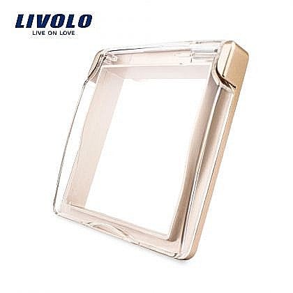 Livolo - Capac de protectie impotriva apei pentru prize auriu