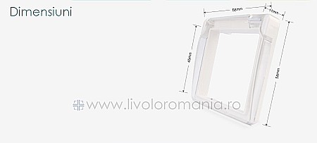 Capac de protectie impotriva apei pentru prize negru [1]