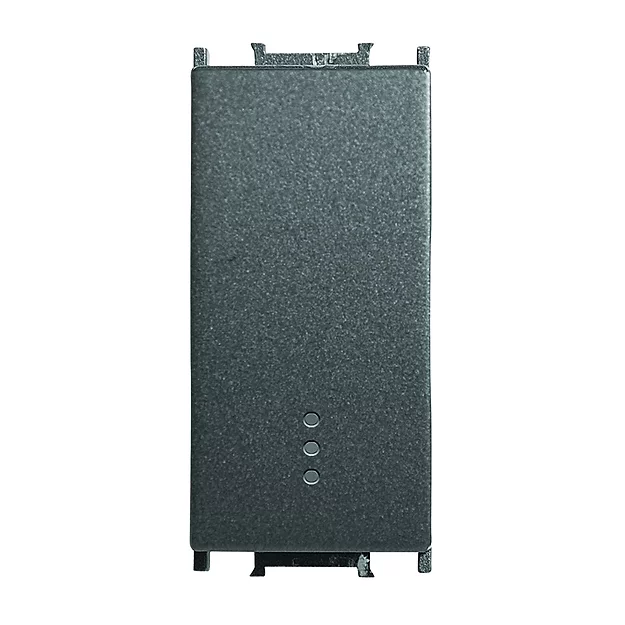Prize si intrerupatoare - Capac intrerupator simplu cu LED 1M negru
