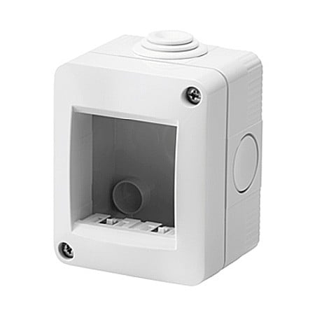 Gewiss - Carcasa aparenta modulara pentru 2 module, IP40, Gri
