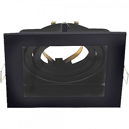 Fără categorie - CARCASA  NEGRU PATRAT PT GU10 BETA-RS1