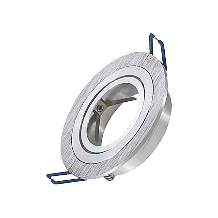 Corpuri de iluminat - Carcasă rotundă ptr. GU10/GU5.3 SPOTTI-S gri