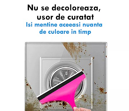 Ceas de perete, 2M negru [5]