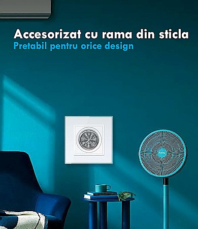 Ceas de perete, 2M negru [3]