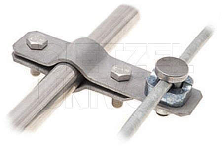 Accesorii priza de pamant - Clema de conectare TES pentru electrod de adancime d=20mm Dietzel Univolt