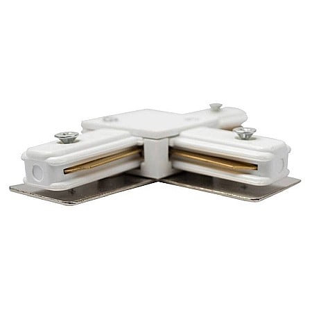 Uncategorized - Conector 2x90° WJ-DL-2T compatibil doar cu sina monofazata proiector Alb WJ-D02
