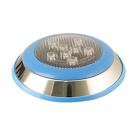 Iluminat arhitectural - Corp aplicat LED RGB IP68 subacvatic pentru piscina, LED Market, LM-PL006, Putere 24W(8*3W) 24VDC compatibil cu controler DLV003
