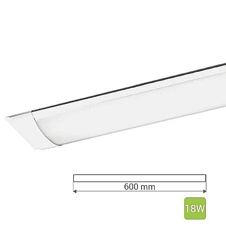 Panouri LED - Corp de iluminat slim liniar cu LED 18W, 3780lm - 50 000H, LED Market, LM80 60cm