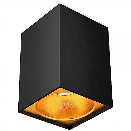 Plafoniere - CORP GAMA BETA-8010 PATRAT 1XGU10 NEGRU