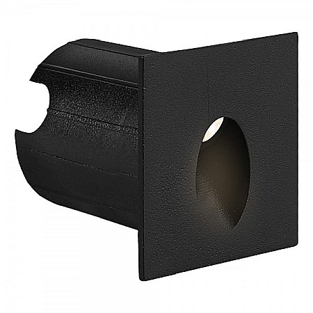 Corpuri de iluminat - CORP LED INCASTRAT 2W 130lm 3000K VECTOR NEGRU IP65
