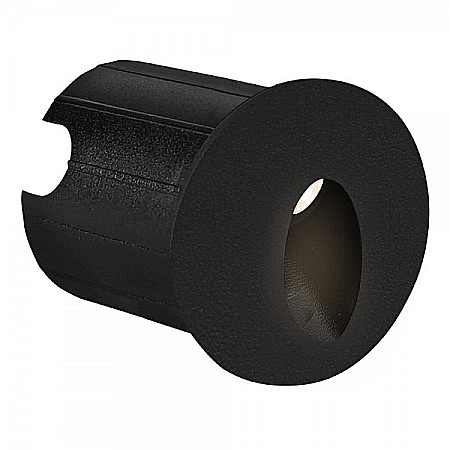Corpuri de iluminat - CORP LED INCASTRAT 2W 130lm 3000K VECTOR NEGRU IP65