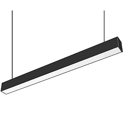 Corpuri liniare LED - Corp LED suspendat, 18W, 1620lm, 4000K, 600mm negru