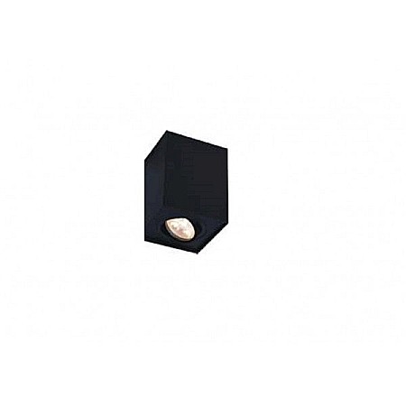 Plafoniere - CORP PATRAT 1XGU10 NEGRU GAMA-SS