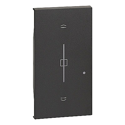 Btcino Living Now - Cover c. tapparella wireless nera Living Now