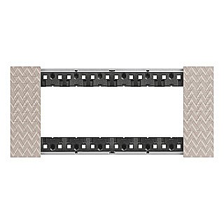 Btcino Living Now - Cover plate 6M OPTIC Living Now